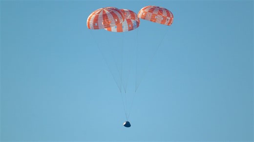 Artemis II crew splash down after historic moon mission