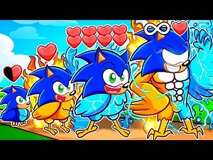 BIRTH To ELEMENTAL SONIC BIRD In Roblox Feather Family!