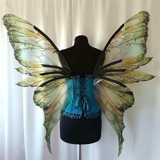 Large Garden Fairy Wings: Vintage Renaissance Costume - Etsy