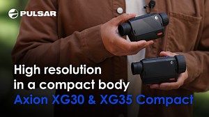 Pulsar Axion XG30 & XG35 Compact have joined the Pulsar family! Here’s what unifies the thermal imaging powerhouses: 🔵 640x480 @ 12µm thermal imaging sensor. 🔵 Premium rugged magnesium alloy housing. The unique characteristics of these pocket-sized monoculars: 🔵 Axion XG30 Compact: a 30 mm lens, a wide FOV of 14.6° and a base magnification of 2x to create the smallest monocular. 🔵 Axion XG35 Compact: even more details due to the larger focal length lens and a base magnification of 2.5x. If t