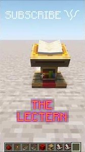 How to use THE LECTERN for a SECRET DIARY MECHANISM!? | Redstone with PsiVolt #minecraft #redstone