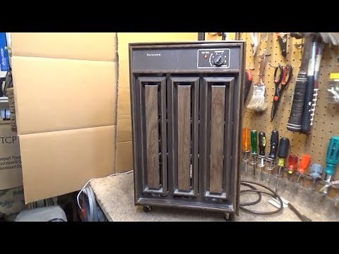 Kenmore 106.859252 25-Pint Dehumidifier | Brief Service and Open Test