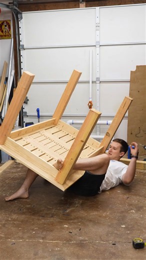 World's first footmade table