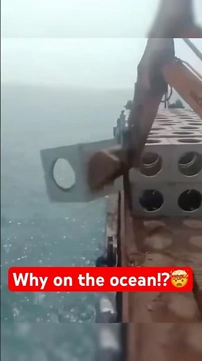 Why They Drop Concrete Into the Ocean