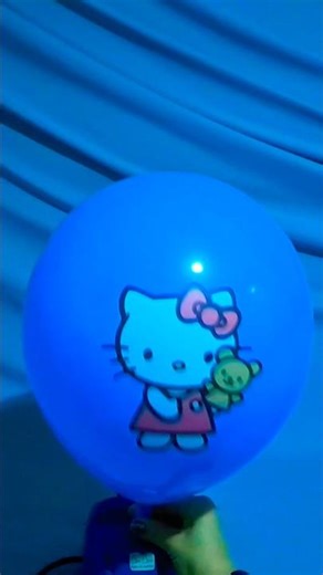 HELLO KITTY BALLOON INFLATION AND DEFLATION!!!