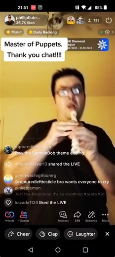 Exciting Live Performance with Heavy Metal Flute Master Philip