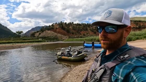 Fishing From The World’s Smallest Drift Boat In Colorado