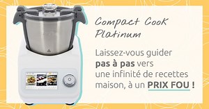 140K views · 143 reactions | NOUVEAUTÉ ! LE COMPACT COOK PLATINUM EST LÀ ! 殺 ✅ Ecran 100% digital ✅ Des centaines de recettes intégrées ✅ 13 fonctions et 10 programmes ✅ Toujours aussi compact avec une grande capacité ✅ Toujours à petit prix N'attendez plus pour l'essayer ! En savoir + ici : https://bit.ly/3keR9Zo Ps: Nous on en est déjà fan !  | M6 Boutique | Facebook