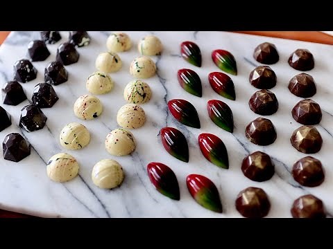 Easy Steps to Create Shiny, Perfect Chocolate Bonbons at Home! 초콜릿 봉봉 만드는 법 최대한 쉽게 설명해드립니다!