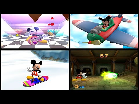Disney's Magical Mirror Starring Mickey Mouse - All Mini games