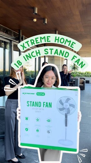 Grabe ang init sa Pinas, nakakapatid.😂 Pawiin ang lagkit-asim na pawis with XTREME Home 18 inch Stand Fan! It comes with 3-speed levels at up to 120 mins. timer perfect ngayong tag-init.✨ Bisitahin ang pinakamalapit na XTREME Appliances stores sainyong lugar, para bumili! #XTREMEAppliances #OneStopShopAppliances | XTREME Appliances