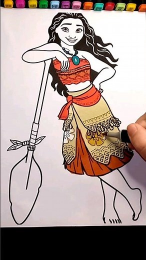 Desenho Infantil Colorindo Princesas Disney #desenhoinfantil #drawing #drawdolls #coloring #picture