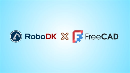 RoboDK 最新发布 FreeCad 插件