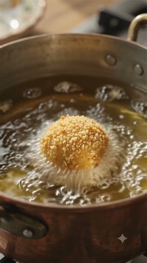 🧀🇮🇹 Authentic Italian Arancini | Crispy Sicilian Rice Balls #Shorts