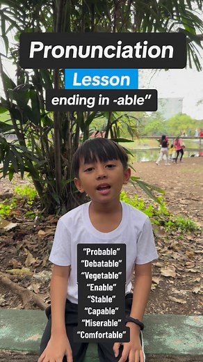 743 reactions · 64 shares | Can you pronounce these English words with ‘able’? Learning is fun #English #learningisfun #learn #trendingreel | Angelo Olimberio | Facebook
