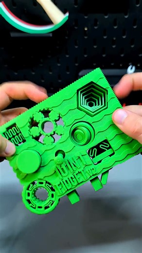 67K views · 240 reactions | When is the 24 in one fidget? Printed using green PLA with standard 0.2mm profile at full speed, 15 percent gyroid infill. Check out all STL's: https://linktr.ee/freakyd3 https://www.printables.com/model/1427456-10-in-1-ultimate-multi-fidget/files #3dprinting #3dprinted #3dprint #christmas #christmastree #christmas3dprint #satisfying #asmr #shorts #reels # #timelapse | Freaky 3D | Facebook