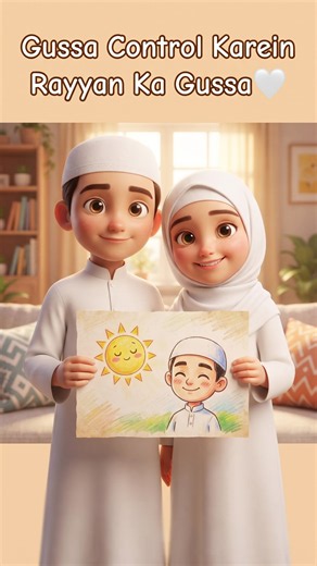 Rayyan Controls His Anger 😡🤍 | Islamic Story for Kids | Patience & Forgiveness #islamicstories
