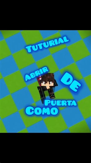 tutorial de como abrir una puerta #minecraft #puertas #humor