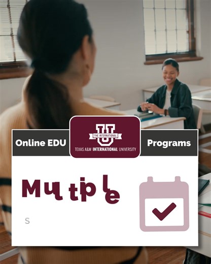 4.1K views | Our online education masters programs are competitively priced and flexible for working professionals. | Texas A&M International University | Facebook
