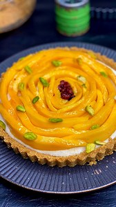 206K views · 2.6K reactions | Mango Tart Dessert Recipe - no bake,...