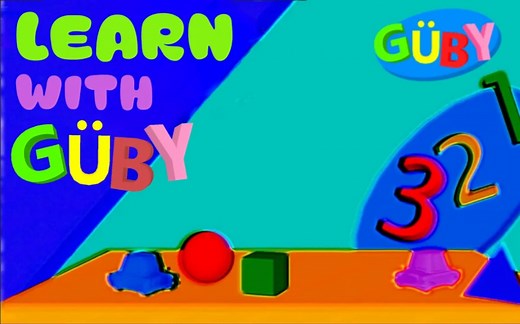 Learn With GÜBY Learning Things | COLORFUL Educational Learning Show