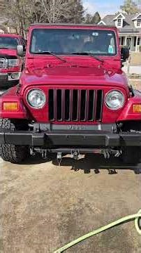 1999 Jeep Wrangler TJ upgrades