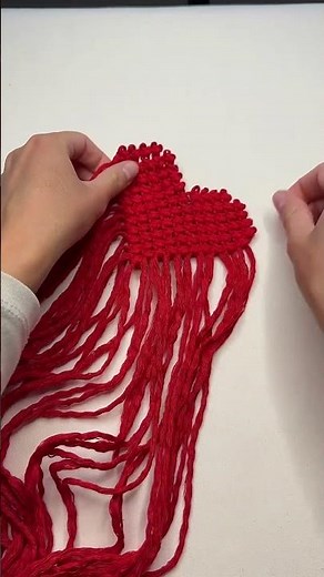 DIY Macrame Heart Brooch | Stylish Handmade Accessory