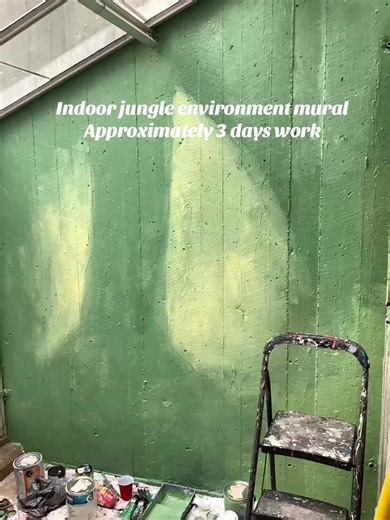 Creating an Indoor Jungle Mural: Step-by-Step Process