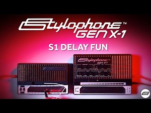 Play the Stylophone S1 through the GEN X-1 - S1 Delay