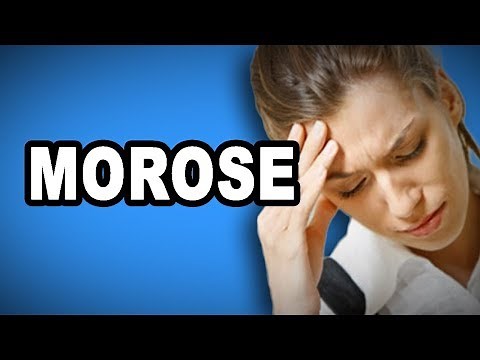 Learn English Words: MOROSE - Meaning, Vocabulary with Pictures and Examples