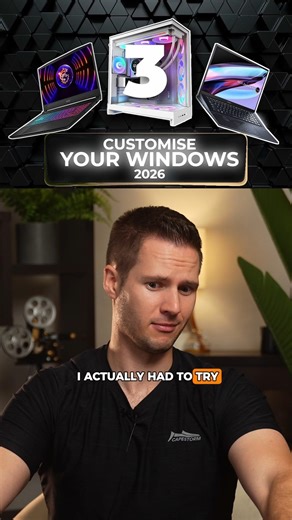 Windows finally "Feels" Premium 🥹 #cyw #tech #windhawk