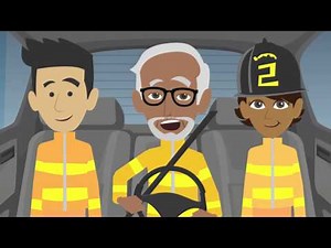 Hurry, hurry drive the firetruck | Fun song for children