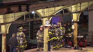 Train evacuated after small fire under railcar at Penn Station