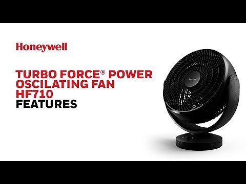 Honeywell Turbo Force Oscillating Floor Fan HF710 - Product Features