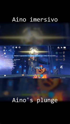 Tips (dicas) Spiral Abyss Luna III Floor 12 Chamber 1 #spiralabyss #tips #mobile #f2pgenshin