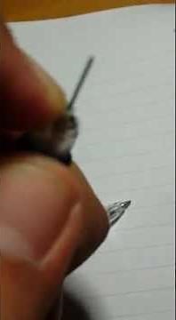 Como arreglar un lapicero (Como no sacar la puntilla de un lapicero)