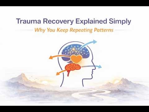 Trauma Recovery Explained Simply | Why You Keep Repeating Patterns #healingjourney #traumarecovery