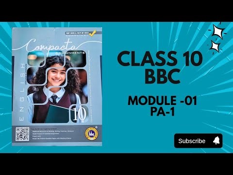 CLASS 10 bbc MODULE-01| PA-1 SOLVED