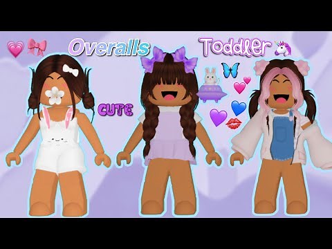 CUTE TODDLER OVERALLS ROBLOX OUTFIT CODES FOR RPS | berry avenue Outfit Codes |