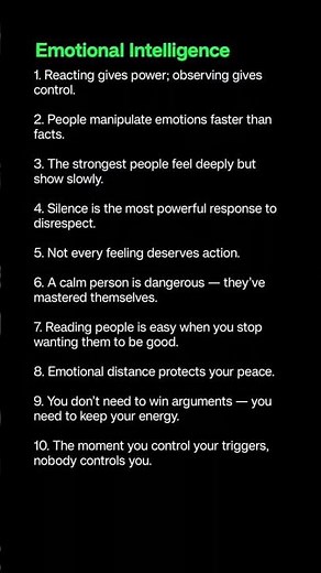 10 Emotional Intelligence Truths That Will Change Your Mindset 🧠✨