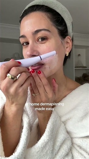 The easiest way to remove peach fuzz and exfoliate my skin Michael Todd Beauty #michaeltoddbeauty