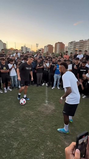 Ronaldo vs Neymar: A Showcase of Ego in Street Football