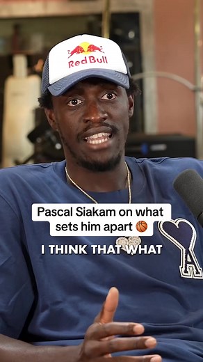 A strong mindset is everything 💯 #PascalSiakam #Basketball #NBA #Raptors #Podcast