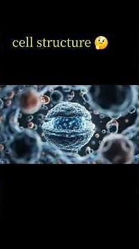 cell structure how 🤔 #animation #facts