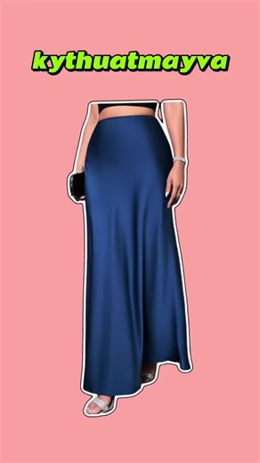 How to design a skirt to create an A-line shape #sewing #tips