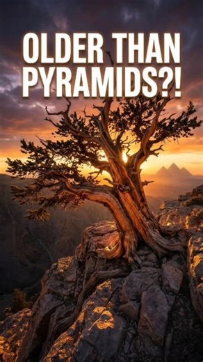 This Tree Is Older Than the Pyramids 😳🌲 #didyouknow #sciencefacts #shorts