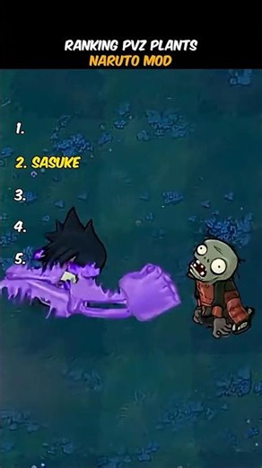 RANKING PVZ NARUTO PLANTS