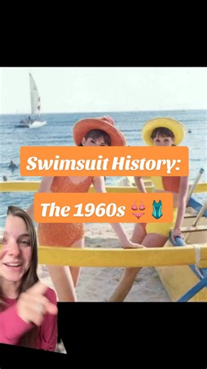 Swimsuit History - The 1960s 👙🩱 #1960sstyle #1960sfashion #swimsuitseason #vintagestyle
