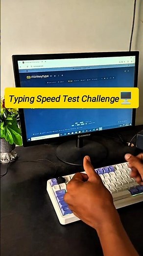 Typing Speed Test Challenge – Can You Beat My WPM? ⌨️🔥