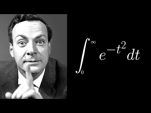 L'une des intégrales les plus connues de tous les temps, résolue avec la technique de Feynman !